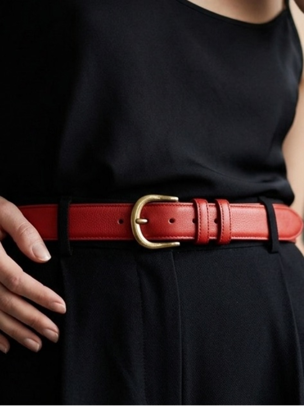 Coach Leather Belt